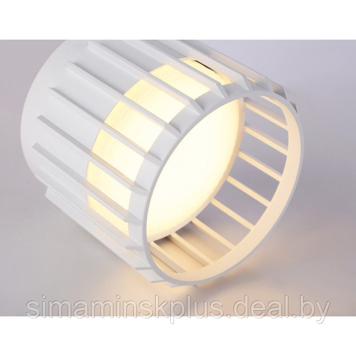 Накладной светильник со сменной лампой TN71151, GX53, 100х100х80 мм, цвет белый - фото 4 - id-p214517615