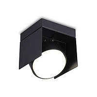 Накладной поворотный светильник со сменной лампой TN70842, GX53, 95х95х90 мм, цвет чёрный песок