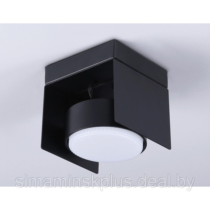 Накладной поворотный светильник со сменной лампой TN70842, GX53, 95х95х90 мм, цвет чёрный песок - фото 2 - id-p214517619