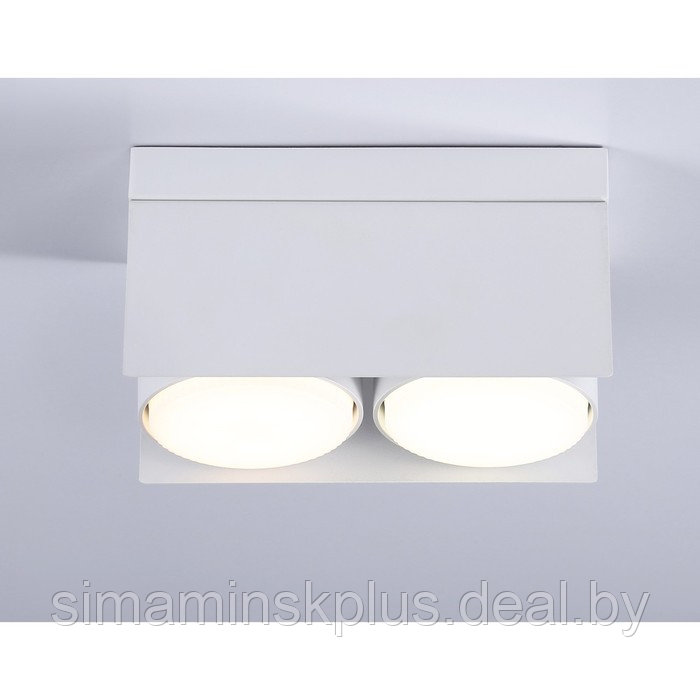 Накладной поворотный светильник со сменной лампой TN70845, GX53х2, 172х92х92 мм, цвет белый песок - фото 3 - id-p214517624