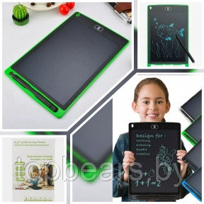 Графический обучающий планшет для рисования (планшет для заметок), 8.5 дюймов Writing Tablet II Зелёный - фото 1 - id-p200577105