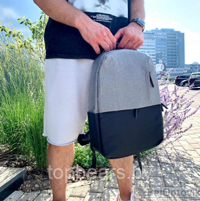 Городской рюкзак Urban с USB и отделением для ноутбука до 15.75". Серый - фото 4 - id-p214519145