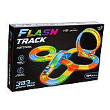 Автотрек Flash Track, гибкий, светится в темноте, 383 см, 194 детали, фото 7