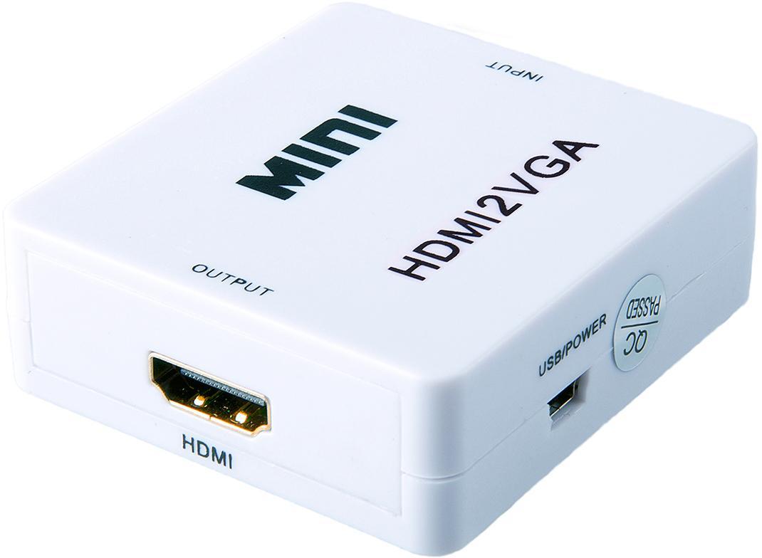 Greenconnect Мультимедиа professional конвертер HDMI VGA серия Greenline GL-v112 - фото 1 - id-p214522801