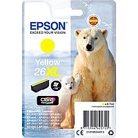 EPSON C13T26344010/4012 Картридж Epson XP-600, XP-605, XP-700, XP-800, Желтый. 26XL YE (cons ink)