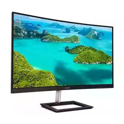 LCD PHILIPS 31.5" 325E1C (00/01) черный {MVA 2560x1440 75Hz 8bit 250cd 3000:1 178/178 4ms D-Sub HDMI1.4