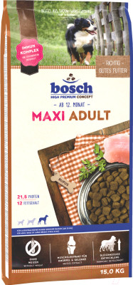 Сухой корм для собак Bosch Petfood Maxi Adult - фото 1 - id-p214523260