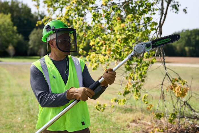 Высоторез/Сучкорез аккумуляторный Greenworks 82V, 25 см, бесщеточный, без АКБ и ЗУGD82PS25 - фото 10 - id-p214523455