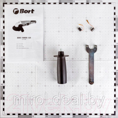 Угловая шлифовальная машина Bort BWS-1000X-125 - фото 7 - id-p214524041