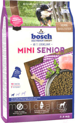 Сухой корм для собак Bosch Petfood Mini Senior / 5215025 - фото 1 - id-p214526749