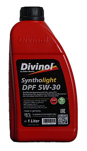 Моторное масло Divinol Syntholight DPF 5W-30 (синтетическое моторное масло 5w30) 1 л.