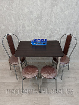 Комплект ТС-5: стол, 2 табурета, 2 стула