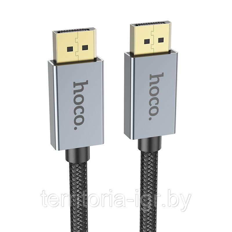 Кабель DisplayPort US04 v1.4 3м. нейлон Hoco - фото 2 - id-p214536338