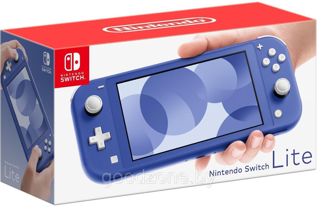 Игровая приставка Nintendo Switch Lite (синий) - фото 1 - id-p214534558