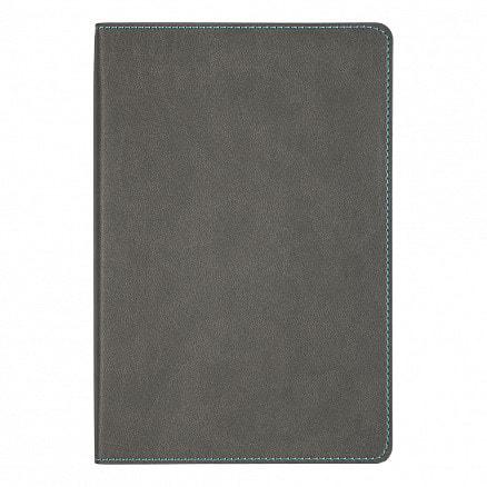 Ежедневник Flexy Latte А5, недатированный, в гибкой обложке Серый/голубой - фото 3 - id-p214536715