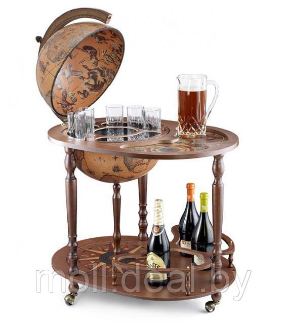 Глобус-бар напольный со столиком "Ясон" - фото 2 - id-p214170164