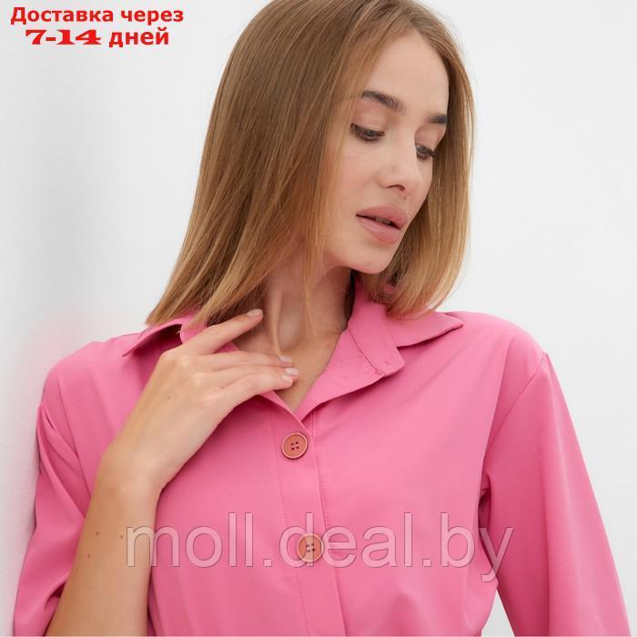 Платье женское MINAKU: Enjoy цвет ярко-розовый, р-р 44 - фото 2 - id-p214516577