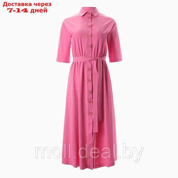 Платье женское MINAKU: Enjoy цвет ярко-розовый, р-р 44 - фото 5 - id-p214516577