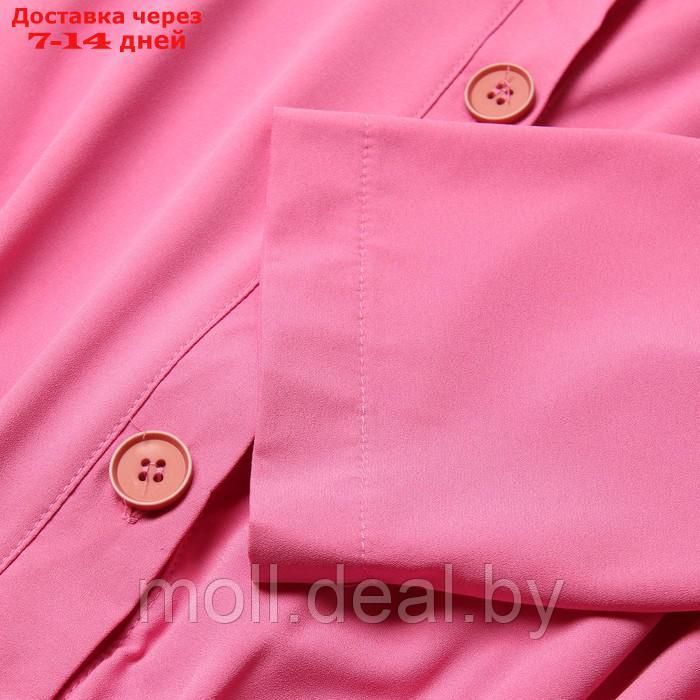 Платье женское MINAKU: Enjoy цвет ярко-розовый, р-р 44 - фото 7 - id-p214516577