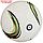 Футбольный мяч Minsa Spin, размер 5, TPU, машинная сшивка, камера бутил, фото 3