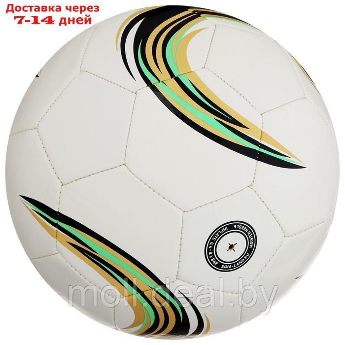Футбольный мяч Minsa Spin, размер 4, TPU, машинная сшивка, камера бутил - фото 3 - id-p214516612