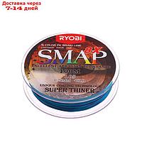 Шнур Ryobi SMAP PE8X, диаметр 0,285 мм, тест 18,1 кг, 100 м, Multi Colour