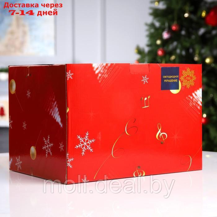 Светодиодная фигура "Рождество" 31 × 20 × 23 см, полистоун, батарейки ААх3 (не в комплекте), USB, свечение - фото 2 - id-p214516674