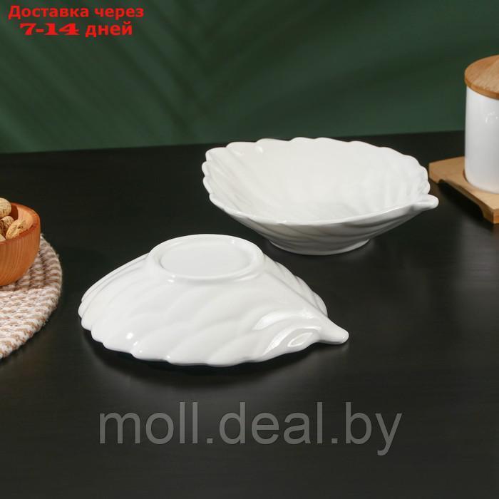 Набор салатников керамических на подставке BellaTenero Эстет, 2 предмета, цвет белый - фото 4 - id-p214516756
