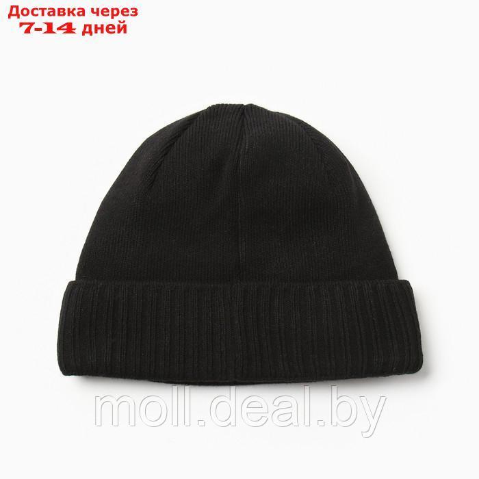 Мужская шапка-балаклава А.M-W_221185, цвет черный, р-р 58 - фото 4 - id-p214518913