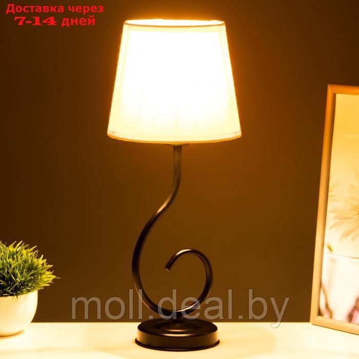 Лампа настольная Буржуа 1х15Вт Е14 16х16х40см черный/желтый - фото 3 - id-p214513681