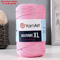 Пряжа "Macrame XL" 100% полиэстер 130м/250г (147 розовый)