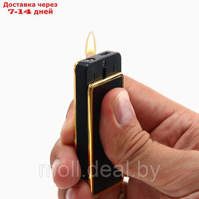 Зажигалка газовая "Микоши", 6.4 х 3.3 х 1 см, черно-золотая - фото 4 - id-p214516970