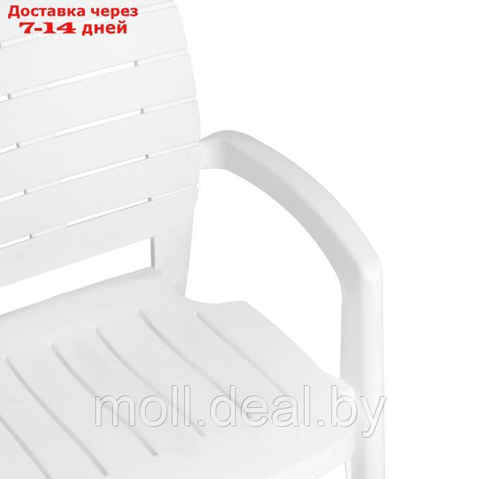 Кресло "Прованс" белый, 58 х 46,5 х 90 см - фото 2 - id-p214514286