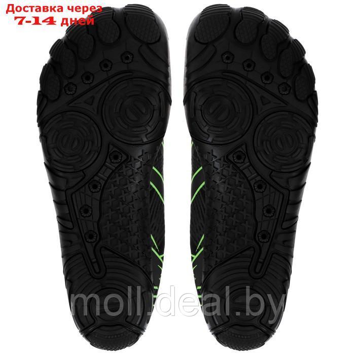 Аквашузы взрослые Onlytop Swim, цвет черный, размер 37 - фото 2 - id-p214514519