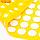 Аппликатор Кузнецова комплект, 144 колючки, спантекс,жёлтый, 260 х 560 мм + валик 190*320 мм, фото 4