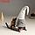 Кукла интерьерная свет "Гном в блестящем колпаке с мешком подарков на санках" 10х26х41 см, фото 4