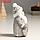 Сувенир керамика свет "Дед Мороз с сердечком" 8,3х7,5х16,5 см, фото 3