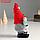 Сувенир полистоун "Дед Мороз в красном колпаке, с подарками и колокольчиком" 7х9х18 см, фото 2