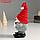Сувенир полистоун "Дед Мороз в красном колпаке, с подарками и колокольчиком" 7х9х18 см, фото 4
