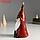 Сувенир полистоун "Дед Мороз в красном наряде, с подарками и колокольчиком" 10,5х9х22,5 см, фото 4