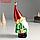 Сувенир полистоун "Дед Мороз в колпаке, с новогодним шариком" 8х9,5х21 см, фото 2