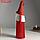 Кукла интерьерная свет "Дед Мороз красный в белом жилете" 18х12х65 см, фото 5