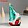 Сувенир полистоун "Дед Мороз в колпаке со звёздами, с колоколом и мешком" 12х9,5х18 см, фото 2