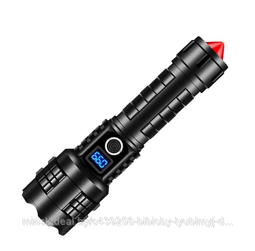 Фонарь ручной телескопический YYC-6025-PM20-TG (АКБ+USB), сверхъяркий ...