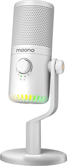 Проводной микрофон Maono DM30 (белый)