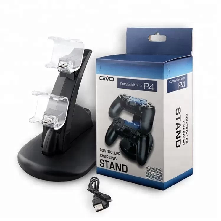 Купить Зарядная станция для 2-х геймпадов PS4 (DualShock 4) - OIVO IV ...