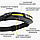 Фонарь налобный YT-1865 (АКБ+USB) до 1км, фонарик светодиодный на голову лоб, сверхмощный водонепроницаемый, фото 5