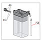 Трубка капучинатора 150 мм для кофемашины Delonghi ECAM450, ECAM610 5313270961, фото 2