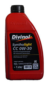 Моторное масло Divinol Syntholight CC 0W-30 (синтетическое моторное масло 0w30) 1 л.