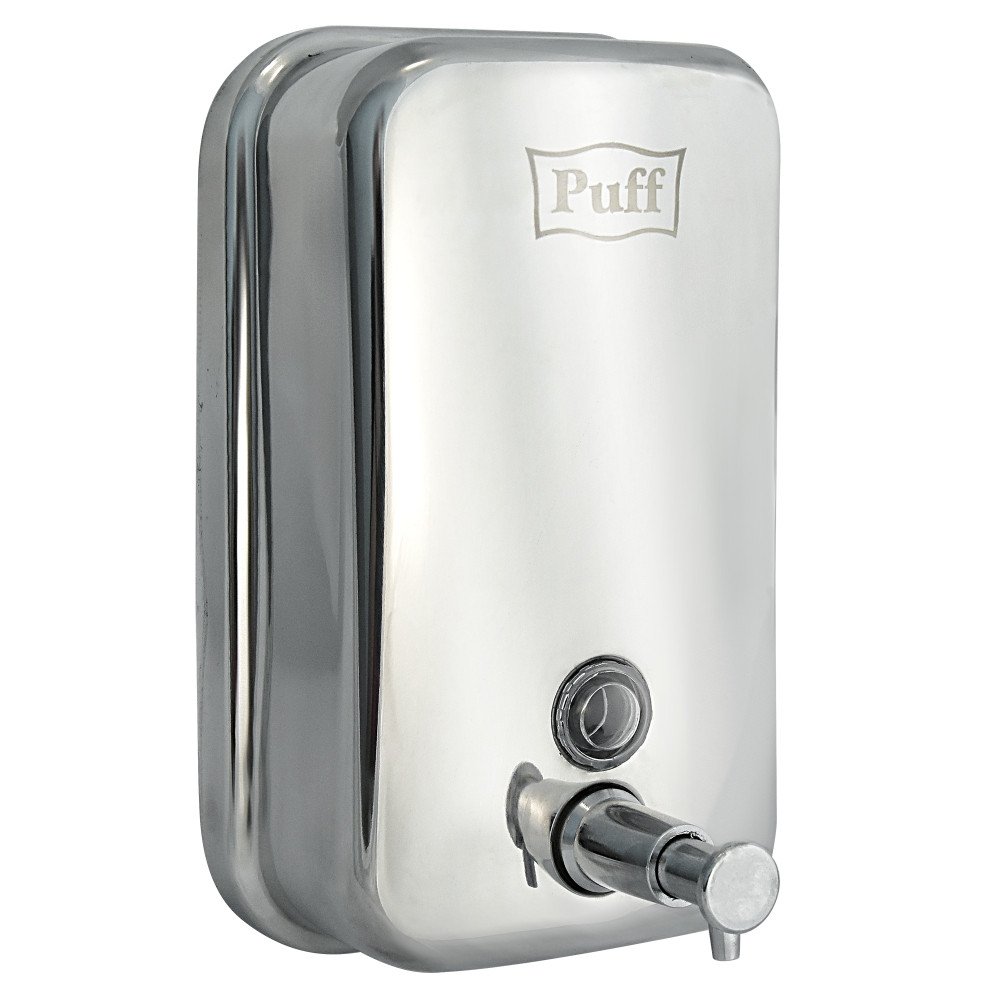 Дозатор для жидкого мыла Puff-8608m нержавейка, 800мл (матовый) - фото 1 - id-p84990497